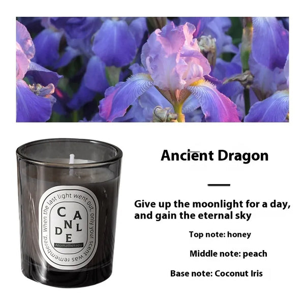 Elegant Aroma Glass Candle